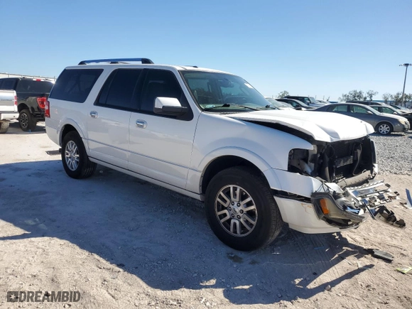 2013 Ford Expedition EL Limited with VIN 1FMJK1K56DEF63104, listed as a Copart auction lot 45751835 with 131,897 mi miles and Salvage Title. Bid and sale history available at carsss.com. Image 4.