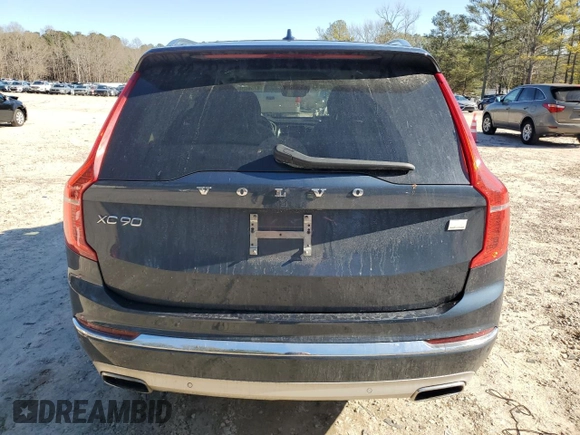 2021 Volvo XC90 Inscription Expression with VIN YV4BR00L5M1753240, listed as a Copart auction lot 87550865 with 59,394 mi miles and Salvage Title. Bid and sale history available at carsss.com. Image 6.