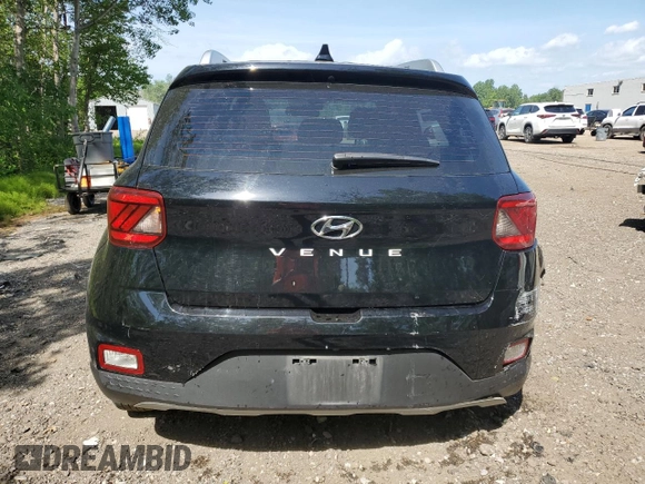 2022 Hyundai Venue SEL z VIN KMHRC8A34NU132938, wystawiony jako Copart lot #62136555 z przebiegiem 76 617 mil mil oraz Szkoda całkowita • Salvage title. Historia ofert i sprzedaży dostępna na DreamBid. Obrazek 6.