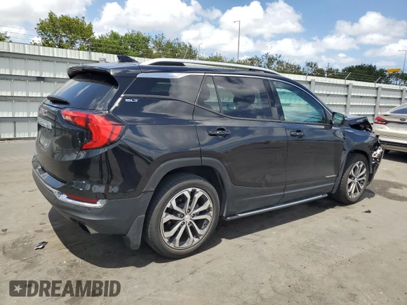 2019 GMC Terrain SLT with VIN 3GKALPEX8KL210348, listed as a Copart auction lot 54654125 with 80,538 mi miles and Salvage Title. Bid and sale history available at carsss.com. Image 3.