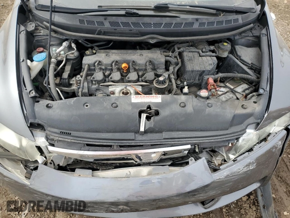 2011 Honda Civic LX with VIN 19XFA1F53BE006949, listed as a Copart auction lot 51457155 with 82,416 mi miles and Salvage Title. Bid and sale history available at DreamBid. Image 12.