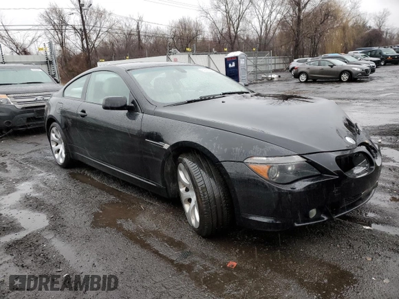 2006 BMW 6 Series 650Ci with VIN WBAEH13486CR49481, listed as a Copart auction lot 50060395 with 159,510 mi miles and Salvage Title. Bid and sale history available at carsss.com. Image 4.