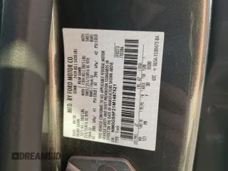 2021 Ford Transit Connect XLT with VIN NM0GS9F21M1487521, listed as a Copart auction lot 53732695 with 58,187 mi miles and Salvage title. Bid and sale history available at DreamBid. Image 12.
