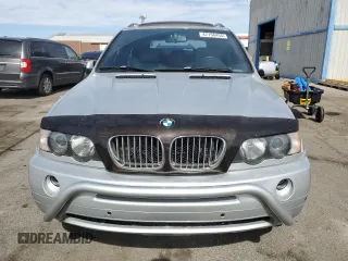 2001 BMW X5 4.4i with VIN WBAFB33561LH14941, listed as a Copart auction lot 47156455 with 0 mi miles and Clean Title. Bid and sale history available at carsss.com. Image 5.