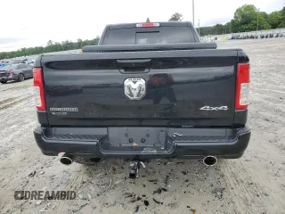 2022 Ram 1500 Big Horn with VIN 1C6SRFFT5NN448240, listed as a Copart auction lot 58556525 with 45,591 mi miles and Salvage title. Bid and sale history available at DreamBid. Image 6.
