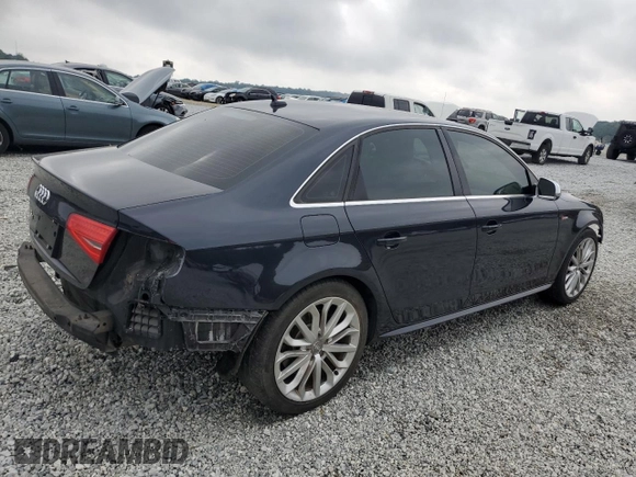2013 Audi S4 Prestige with VIN WAUKGAFL9DA163772, listed as a Copart auction lot 72736394 with 129,149 mi miles and Salvage Title. Bid and sale history available at carsss.com. Image 3.