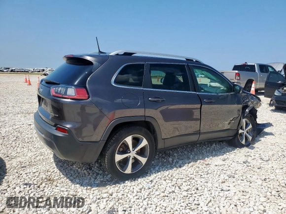 2019 Jeep Cherokee High Altitude with VIN 1C4PJMDX7KD260644, listed as a Copart auction lot 60416985 with 60,861 mi miles and Salvage title. Bid and sale history available at DreamBid. Image 3.