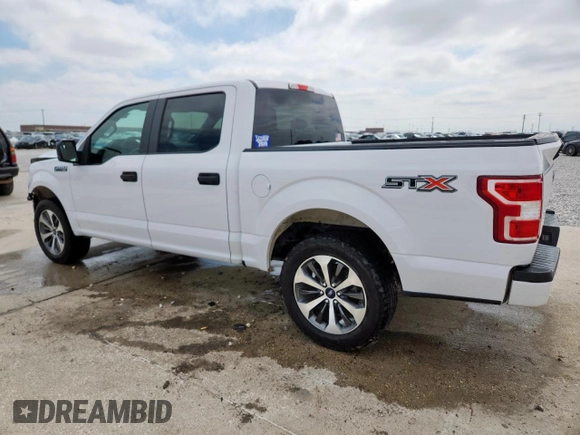 2019 Ford F-150 XL with VIN 1FTEW1CP6KKD96400, listed as a Copart auction lot 59563885 with 159,625 mi miles and Salvage title. Bid and sale history available at DreamBid. Image 2.