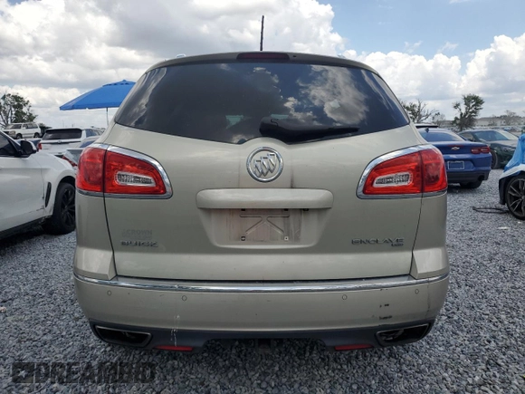 2015 Buick Enclave Premium with VIN 5GAKVCKD5FJ162240, listed as a Copart auction lot 54609675 with 102,280 mi miles and Salvage Title. Bid and sale history available at DreamBid. Image 6.
