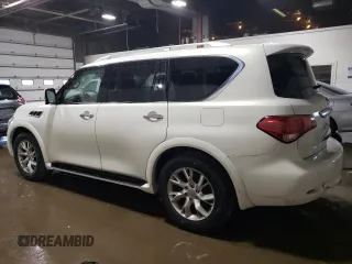 2011 Infiniti QX56 7-passenger with VIN JN8AZ2NE5B9005076, listed as a Copart auction lot 71878064 with 174,359 mi miles and Clean Title. Bid and sale history available at carsss.com. Image 2.