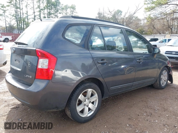 2008 Kia Rondo LX with VIN KNAFG526787176905, listed as a IAAI auction lot 41311694 with 161,161 mi miles. Bid and sale history available at carsss.com. Image 4.