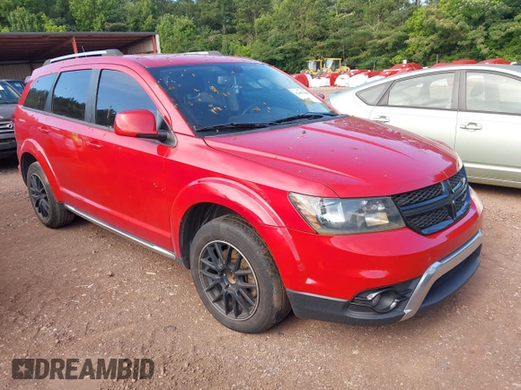 2017 Dodge Journey Crossroad Plus z VIN 3C4PDCGB8HT705493, wystawiony jako IAAI lot #42497664 z przebiegiem 170 556 mil mil oraz . Historia ofert i sprzedaży dostępna na DreamBid. Obrazek 1.
