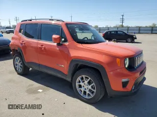 2021 Jeep Renegade Latitude with VIN ZACNJDB10MPM49868, listed as a Copart auction lot 53127945 with 46,956 mi miles and Salvage title. Bid and sale history available at DreamBid. Image 4.