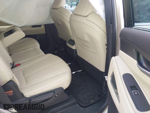 2024 Infiniti QX60 Luxe with VIN 5N1DL1FR6RC343763, listed as a IAAI auction lot 42686502 with 3,791 mi miles and . Bid and sale history available at DreamBid. Image 8.