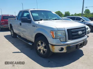 2009 Ford F-150 STX with VIN 1FTRX12W29FA64321, listed as a IAAI auction lot 42653001 with 158,428 mi miles and . Bid and sale history available at DreamBid. Image 1.