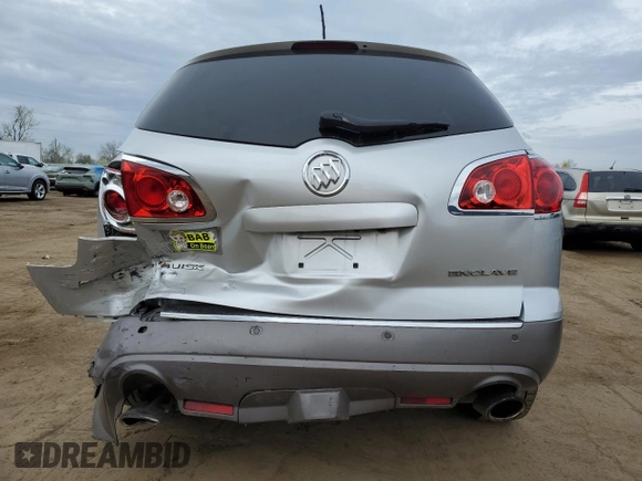2012 Buick Enclave Leather with VIN 5GAKRCED4CJ325956, listed as a Copart auction lot 54338315 with 193,939 mi miles and Clean Title. Bid and sale history available at DreamBid. Image 6.