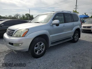2008 Lexus GX 470 with VIN JTJBT20X380155076, listed as a Copart auction lot 54149495 with 146,720 mi miles and Clean Title. Bid and sale history available at carsss.com. Image 1.