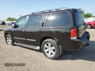 2013 Nissan Armada SL z VIN 5N1BA0ND1DN605912, wystawiony jako Copart lot #53389245 z przebiegiem 165 715 mil mil oraz Szkoda całkowita • Salvage title. Historia ofert i sprzedaży dostępna na DreamBid. Obrazek 2.
