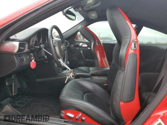 2007 Porsche 911 Turbo with VIN WP0AD29967S785001, listed as a Copart auction lot 81401694 with Not Provided miles and Salvage Title. Bid and sale history available at DreamBid. Image 7.