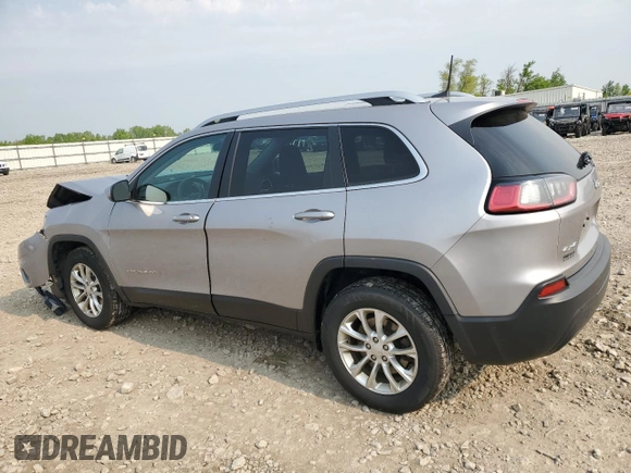 2019 Jeep Cherokee Latitude with VIN 1C4PJMCBXKD274141, listed as a Copart auction lot 58926845 with 166,566 mi miles and Non repairable. Bid and sale history available at DreamBid. Image 2.