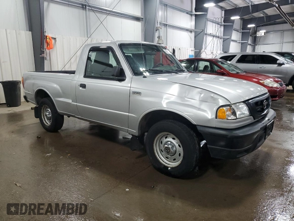 2005 Mazda B-Series 2WD Truck with VIN 4F4YR12D85PM01154, listed as a Copart auction lot 80786554 with 177,593 mi miles and Salvage Title. Bid and sale history available at carsss.com. Image 4.