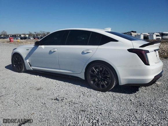 2023 Cadillac CT5-V Blackwing with VIN 1G6DY5R66P0911915, listed as a Copart auction lot 85573734 with 34,274 mi miles and Non Repairable. Bid and sale history available at carsss.com. Image 2.