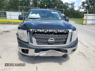 2017 Nissan Titan XD SV with VIN 1N6AA1F25HN549415, listed as a Copart auction lot 64027474 with 186,736 mi miles and Salvage Title. Bid and sale history available at carsss.com. Image 5.