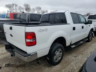 2006 Ford F-150 XL with VIN 1FTPW14V66FB24692, listed as a Copart auction lot 42327125 with 0 mi miles and Salvage Title. Bid and sale history available at carsss.com. Image 3.