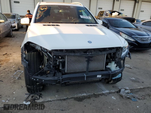 2017 Mercedes-Benz GLS with VIN 4JGDF6EE6HA853589, listed as a Copart auction lot 72316132 with 69,171 mi miles. Bid and sale history available at carsss.com. Image 5.