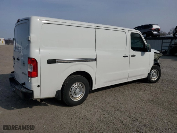 2019 Nissan NV S with VIN 1N6BF0KM6KN806581, listed as a Copart auction lot 45208285 with NaN miles and Salvage Title. Bid and sale history available at carsss.com. Image 3.