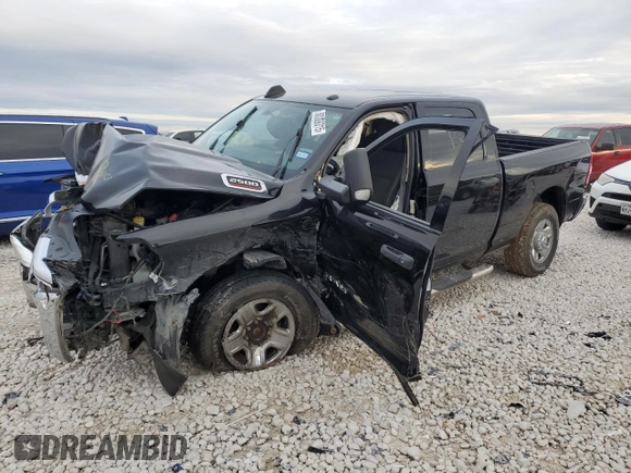 2020 Ram 2500 Tradesman with VIN 3C6UR5CL4LG185901, listed as a Copart auction lot 88209315 with 0 mi miles and Salvage Title. Bid and sale history available at carsss.com. Image 1.