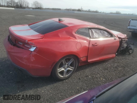 2018 Chevrolet Camaro 1LT with VIN 1G1FB1RX6J0161473, listed as a Copart auction lot 42928585 with 0 mi miles and Salvage Title. Bid and sale history available at carsss.com. Image 3.