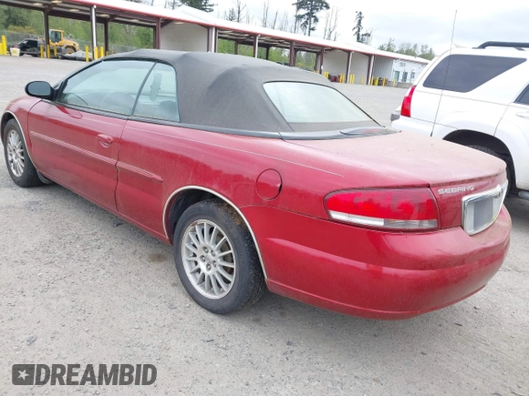 2004 Chrysler Sebring LX with VIN 1C3EL45X74N257888, listed as a IAAI auction lot 42136467 with 116,804 mi miles and . Bid and sale history available at DreamBid. Image 3.