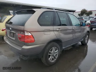 2004 BMW X5 3.0i with VIN 5UXFA13504LU22776, listed as a Copart auction lot 41419685 with 148,489 mi miles and Clean Title. Bid and sale history available at carsss.com. Image 3.