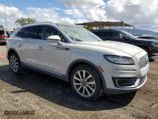 2019 Lincoln Nautilus Select with VIN 2LMPJ6K95KBL14772, listed as a Copart auction lot 48700404 with 52,899 mi miles. Bid and sale history available at carsss.com. Image 4.