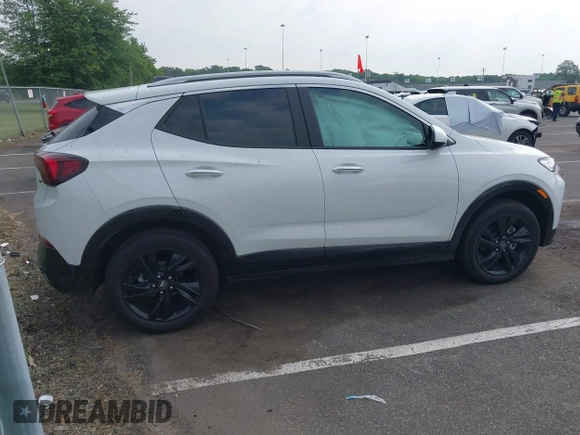 2024 Buick Encore GX Sport Touring with VIN KL4AMESL2RB178081, listed as a IAAI auction lot 42495464 with 5,094 mi miles and . Bid and sale history available at DreamBid. Image 4.