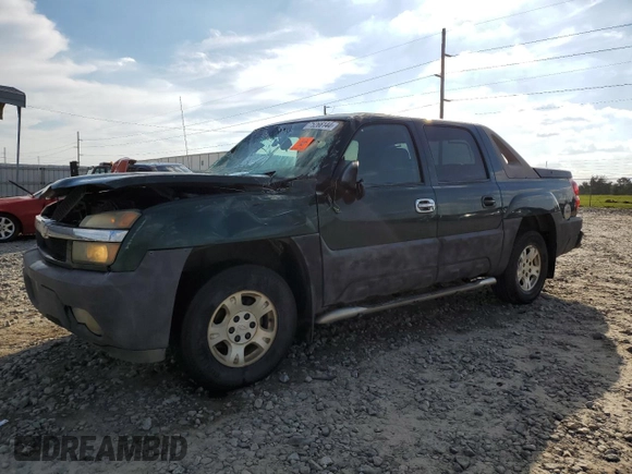 2003 Chevrolet Avalanche with VIN 3GNEC13T43G277069, listed as a Copart auction lot 75266144 with 276,750 mi miles and Salvage Title. Bid and sale history available at carsss.com. Image 1.