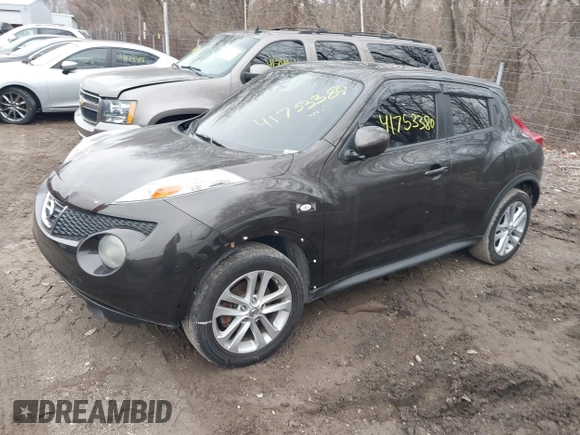 2013 Nissan Juke SL with VIN JN8AF5MV5DT230602, listed as a IAAI auction lot 42236766 with 133,884 mi miles and . Bid and sale history available at DreamBid. Image 2.