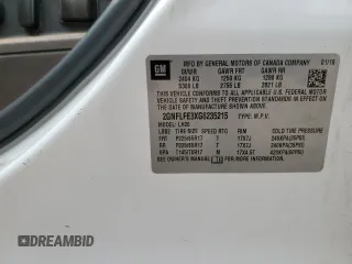 2016 Chevrolet Equinox LT z VIN 2GNFLFE3XG6235215, wystawiony jako Copart lot #59522645 z przebiegiem 266 035 mil mil oraz Czysty tytuł • Clean title. Historia ofert i sprzedaży dostępna na DreamBid. Obrazek 13.