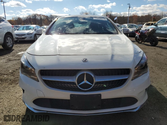 2018 Mercedes-Benz CLA 250 with VIN WDDSJ4GB2JN586277, listed as a Copart auction lot 74450313 with 43,518 mi miles and . Bid and sale history available at DreamBid. Image 5.