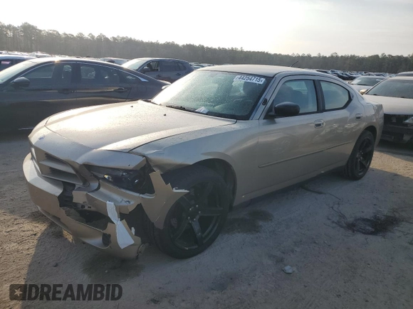 2008 Dodge Charger Police with VIN 2B3KA43H48H239977, listed as a Copart auction lot 44254715 with 213,145 mi miles and Salvage Title. Bid and sale history available at carsss.com. Image 1.
