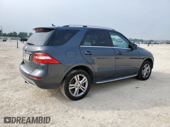 2015 Mercedes-Benz M 350 with VIN 4JGDA5JB1FA549118, listed as a Copart auction lot 56666645 with 138,844 mi miles and Salvage title. Bid and sale history available at DreamBid. Image 3.