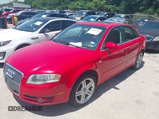 2007 Audi A4 2.0T with VIN WAUDF78E17A238885, listed as a IAAI auction lot 42255785 with 184,495 mi miles and . Bid and sale history available at DreamBid. Image 2.