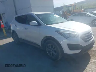 2016 Hyundai Santa Fe z VIN 5XYZTDLB7GG329320, wystawiony jako IAAI lot #42145591 z przebiegiem 106 345 mil mil oraz . Historia ofert i sprzedaży dostępna na DreamBid. Obrazek 1.