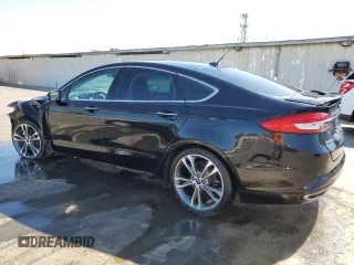 2018 Ford Fusion Titanium with VIN 3FA6P0K91JR146027, listed as a Copart auction lot 83468784 with 67,046 mi miles and Salvage title. Bid and sale history available at DreamBid. Image 2.
