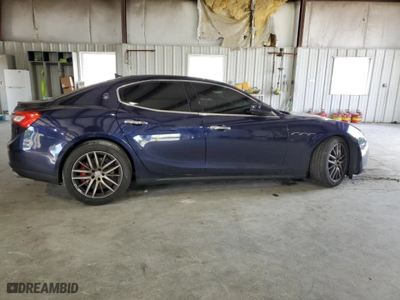 2017 Maserati Ghibli S Q4 with VIN ZAM57RTA5H1213635, listed as a Copart auction lot 57812783 with 40,183 mi miles. Bid and sale history available at carsss.com. Image 3.