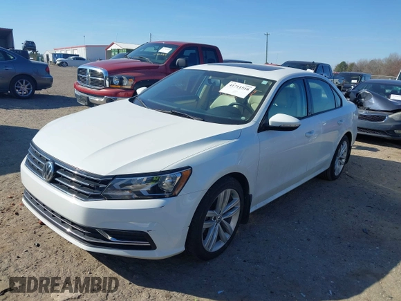 2019 Volkswagen Passat 2.0T Wolfsburg Edition with VIN 1VWLA7A32KC000818, listed as a IAAI auction lot 41711518 with 87,873 mi miles. Bid and sale history available at carsss.com. Image 19.
