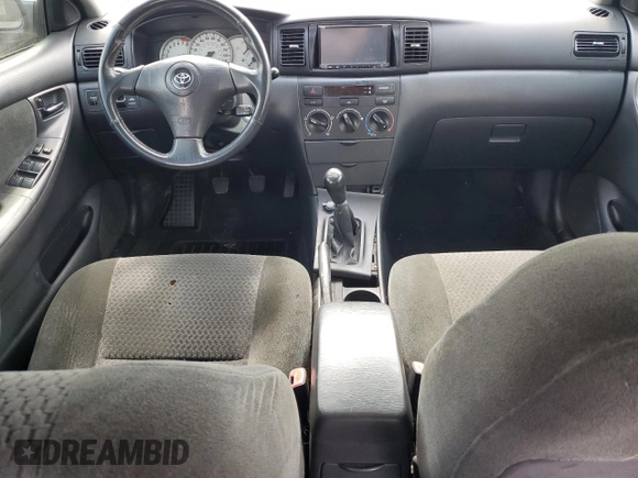 2007 Toyota Corolla CE with VIN 1NXBR32E17Z780565, listed as a Copart auction lot 52213335 with 155,947 mi miles and Salvage Title. Bid and sale history available at carsss.com. Image 8.
