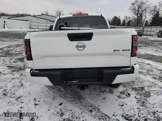 2023 Nissan Frontier SV with VIN 1N6ED1EK7PN658256, listed as a Copart auction lot 88648475 with 0 mi miles and Salvage Title. Bid and sale history available at carsss.com. Image 6.