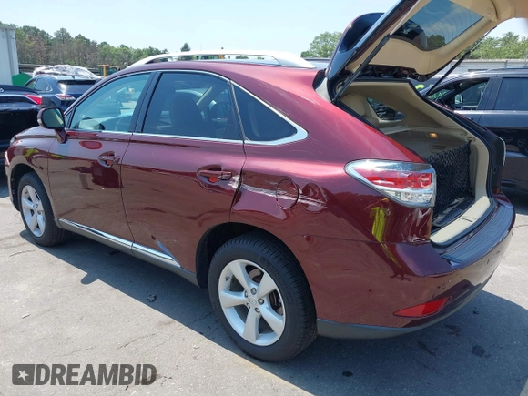 2013 Lexus RX 350 with VIN 2T2BK1BA9DC191066, listed as a IAAI auction lot 42653255 with 75,286 mi miles and . Bid and sale history available at DreamBid. Image 3.